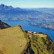 Mount Pilatus, Lake Lucerne and the city of Lucerne 6709173.jpg