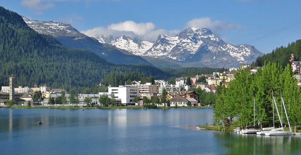 St Moritz Lake