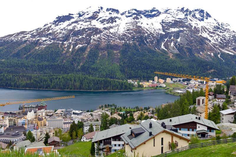 St. Moritz, Engadine valley, Switzerland