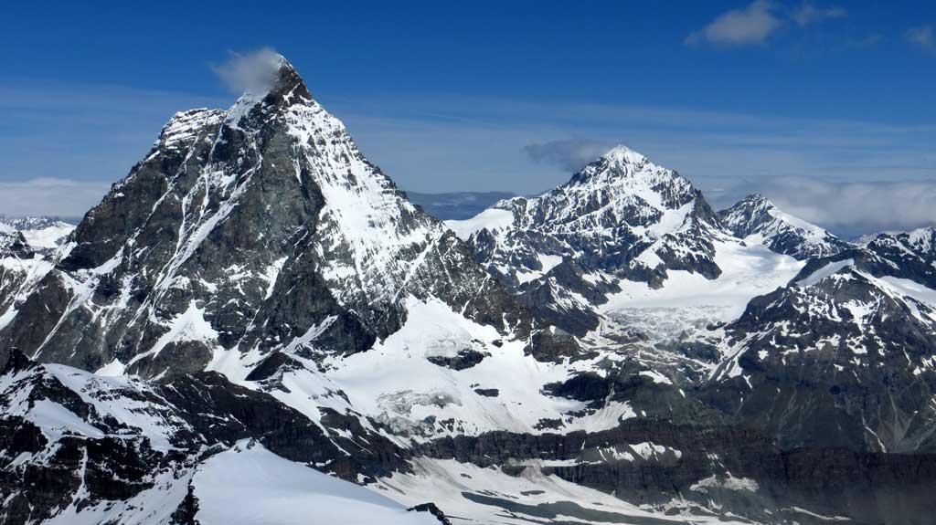Matterhorn viewed from 12000 feet