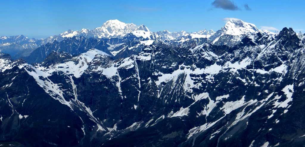 Mont Blanc from Klein Matterhorn