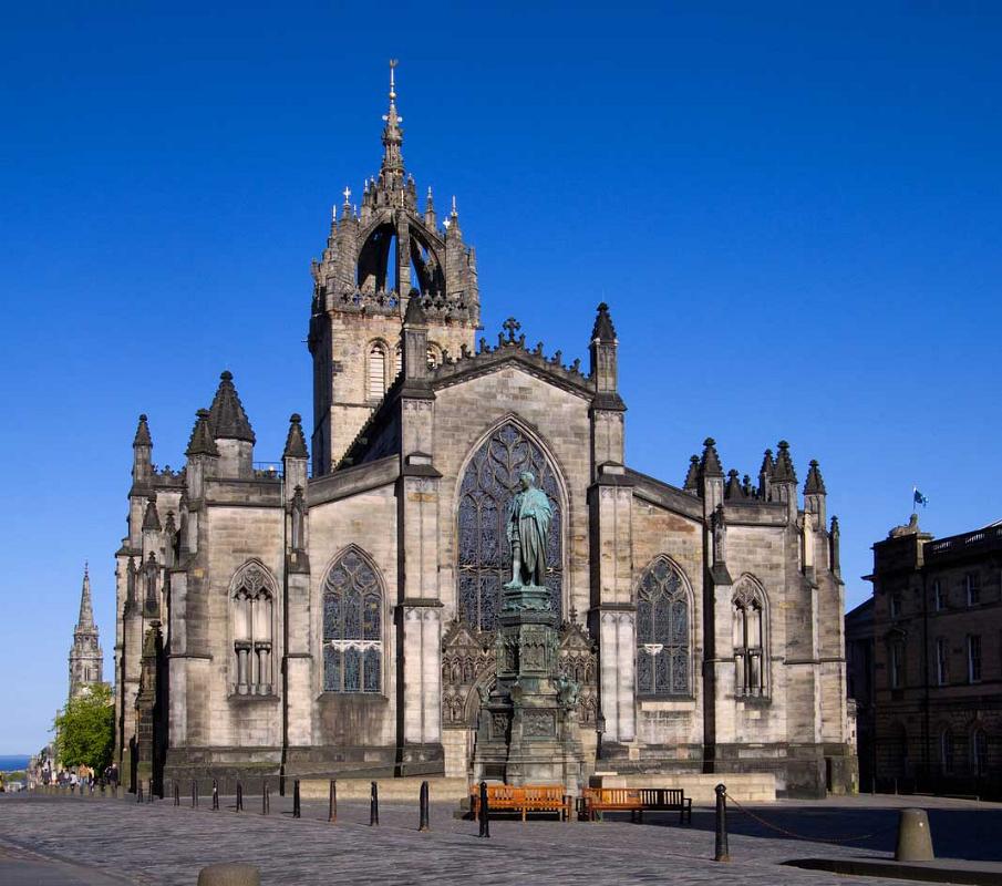 St Giles Cathedral or High Kirk on the Royal Mile 7147237