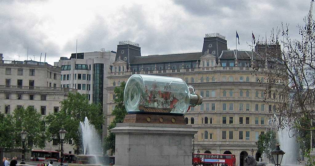 Nelson's Ship in a Bottle, Trafalgar Square 55