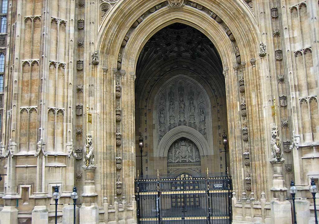 Sovereign's Entrance, Parliament, London 48