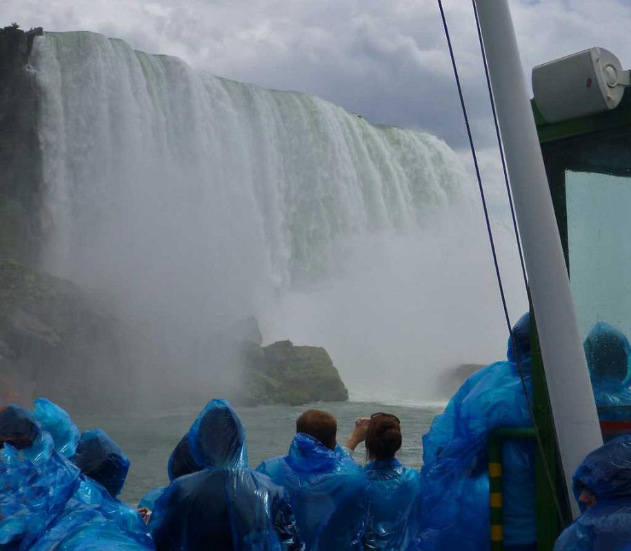 Canadian Falls from Maid of the Mist, Niagara Falls 42