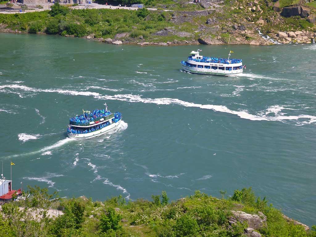 Maid of the Mist, US and Canadian versions 60