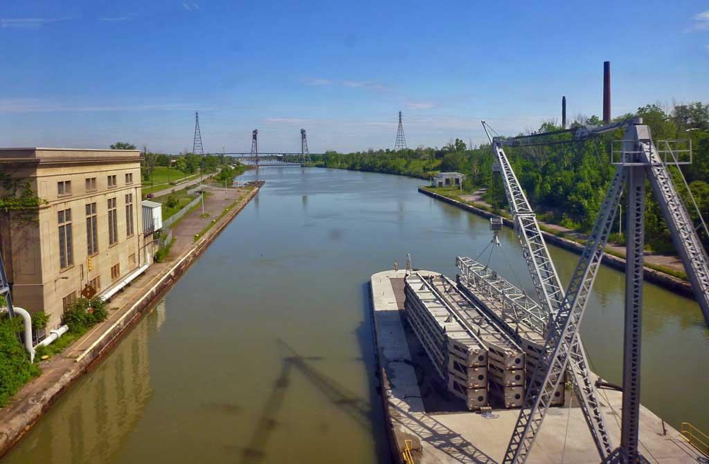Welland Canal joining Lake Erie and Lake Ontario 29