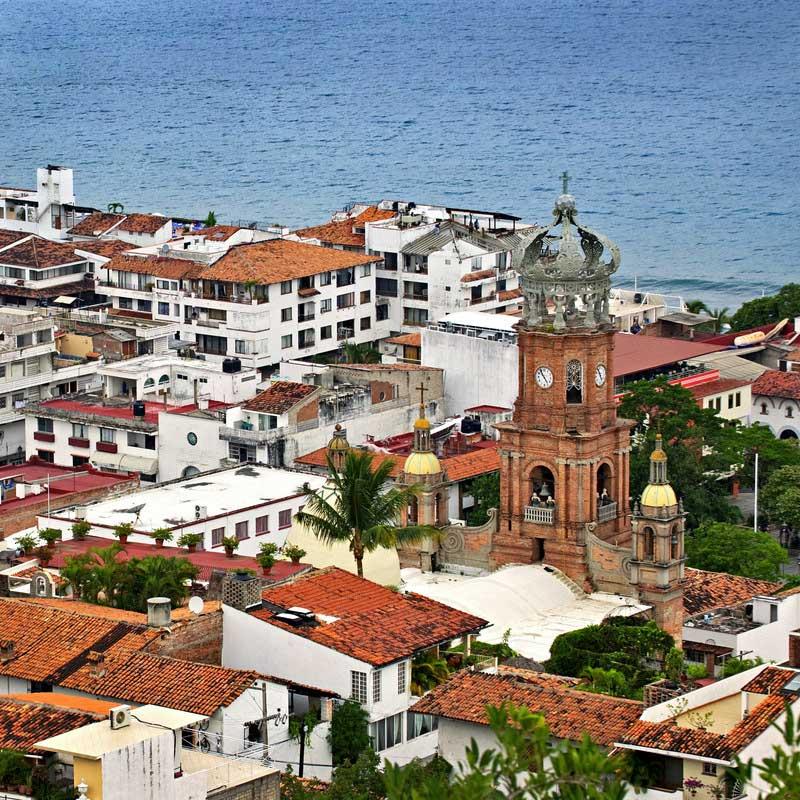Our Lady of Guadalupe Church and Puerto Vallarta 3402891
