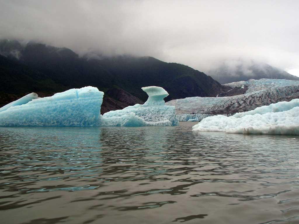 Mendenhall Glacier near Juneau 2