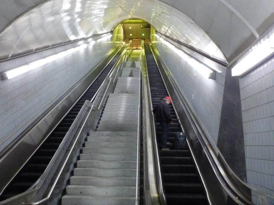 MARTA escalator, Atlanta Rapid Transit 04