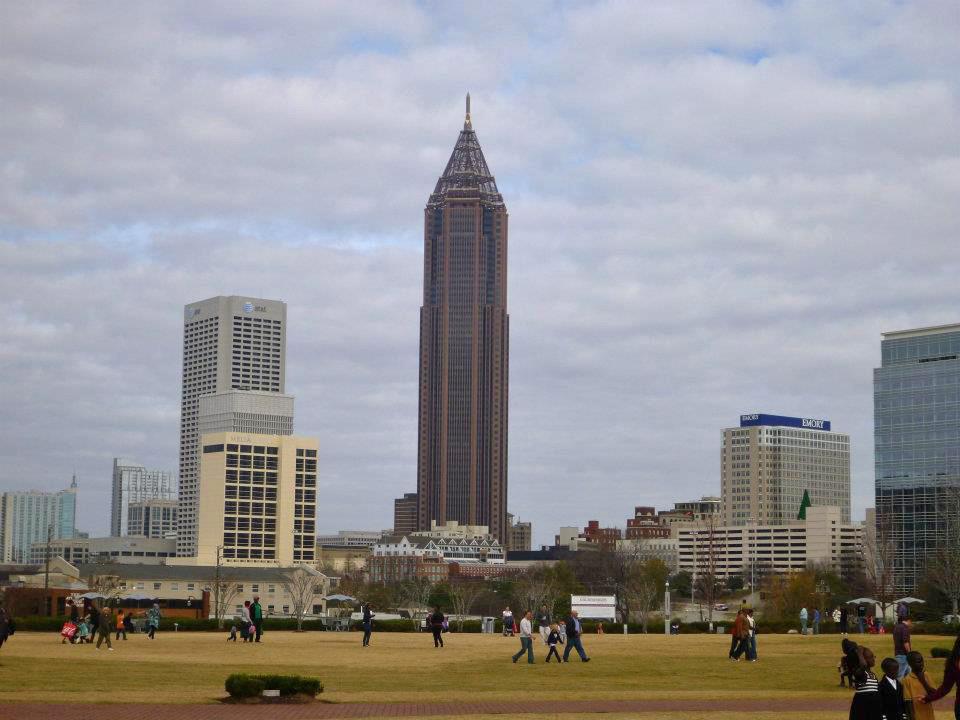 View from Centennial Olympic Park, Atlanta 09