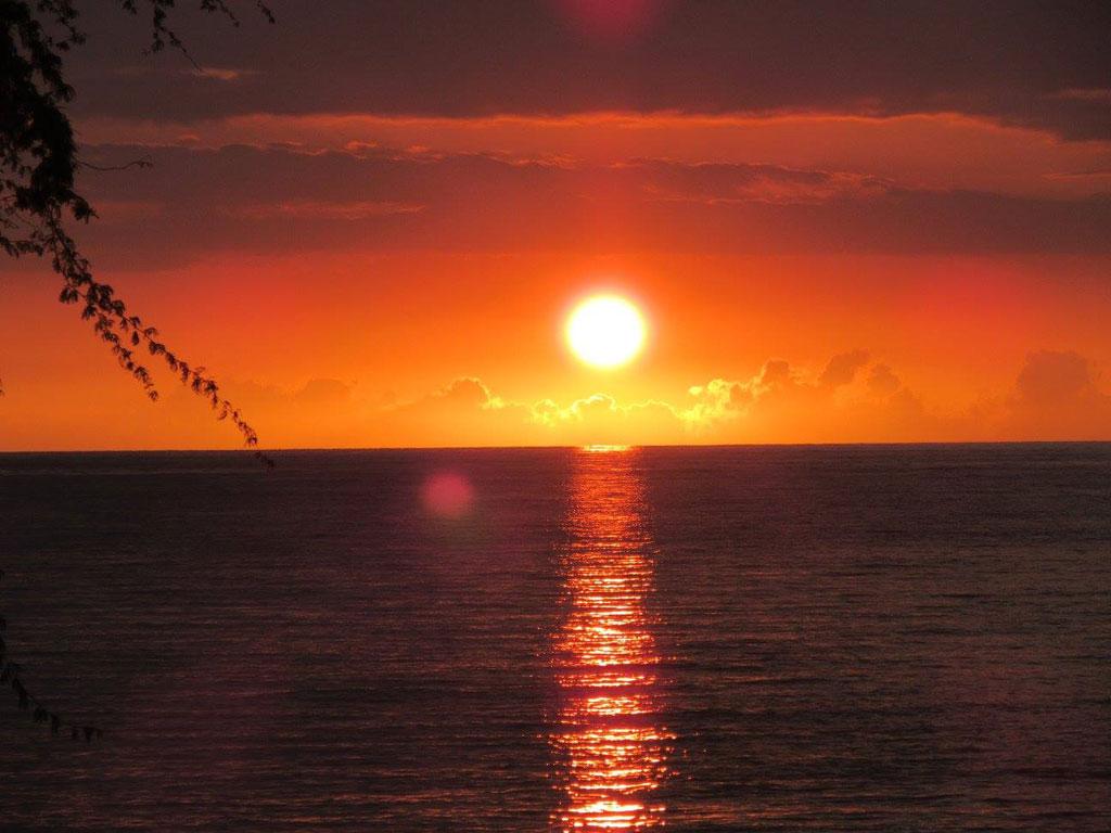 Spencer Beach Park sunset, Hawaii
