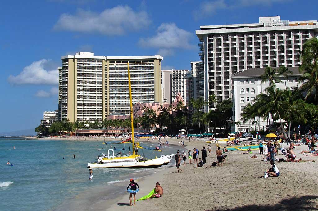 Waikiki beach, Oahu 5300