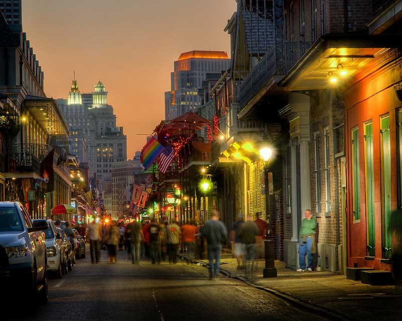 Bourbon Street, French Quarter, New Orleans 7640965