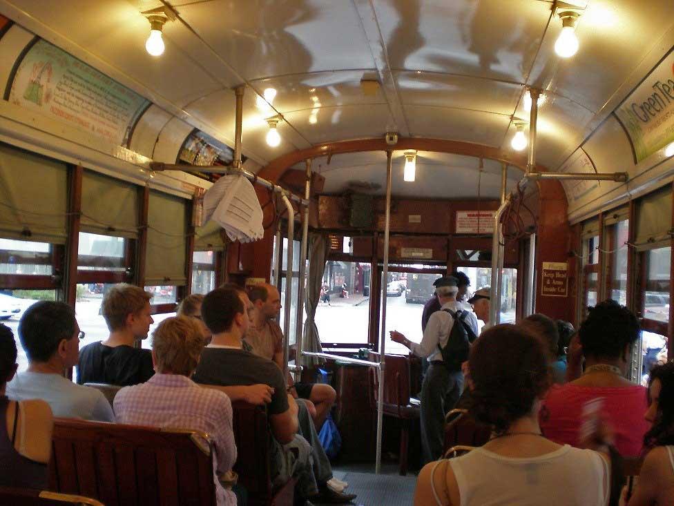 Inside a Streetcar, New Orleans 98