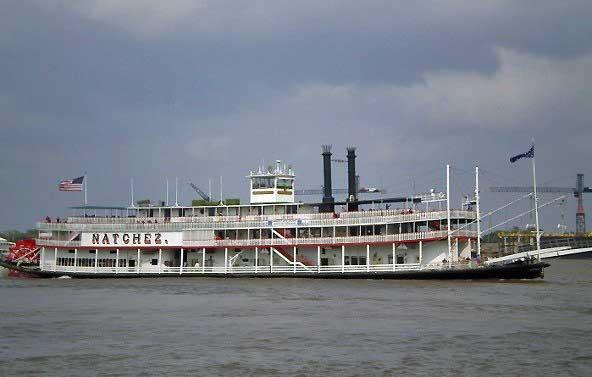 Steamboat Natchez, Mississippi R, New Orleans 3