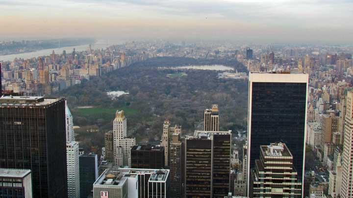 View from 30 Rock to Central Park, New York 29