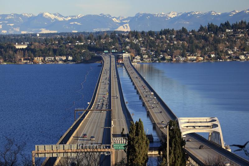 I-90 Bridge over Lake Washington 5560204