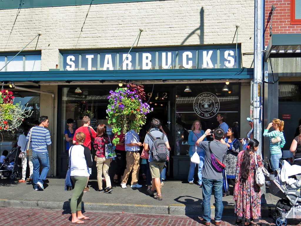 Original Starbucks, Pike Place Market, Seattle 6456