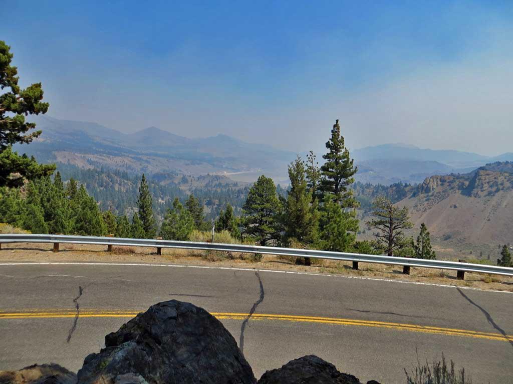 Sonora Pass, Yosemite Rim Fire smoke 6020