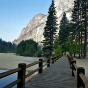 Swinging Bridge doesn't swing, Yosemite Valley 1000425.JPG