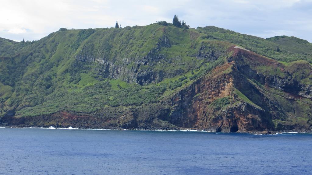 Pitcairn Island shores