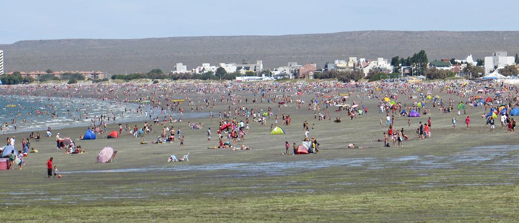 Beach at Puerto Madryn
