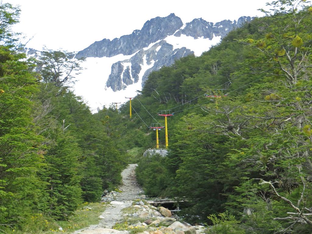Chairlift to the Martial Glacier