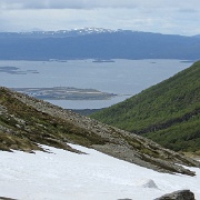 View of Ushuaia airport from Martial Glacier.jpg