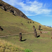 Moai and wild horses, Easter Island 9288030.jpg