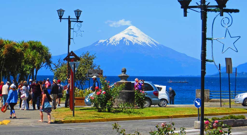 Osorno Volcano from Puerto Varas