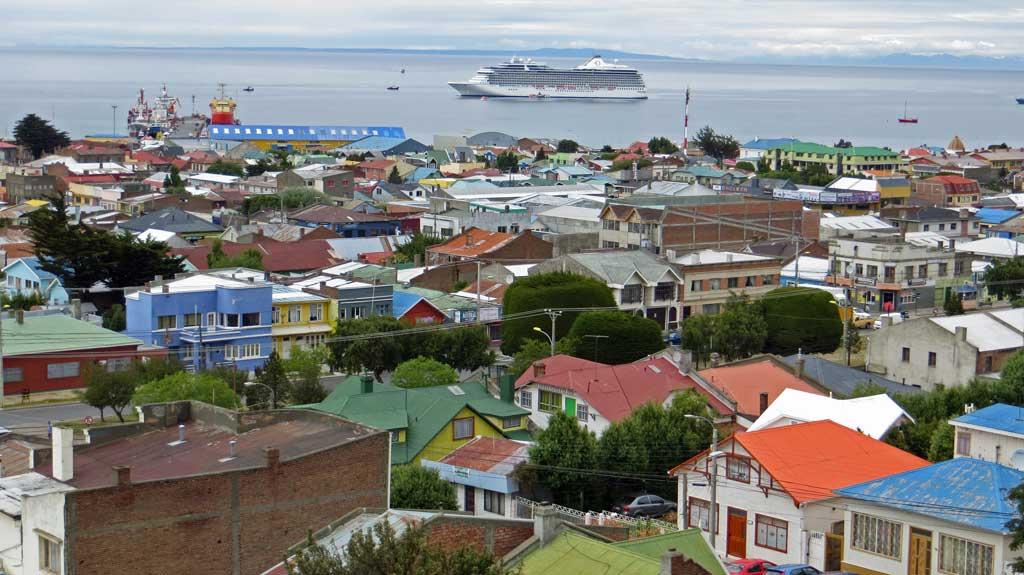 Punta Arenas from Mirador Cerro la Cruz