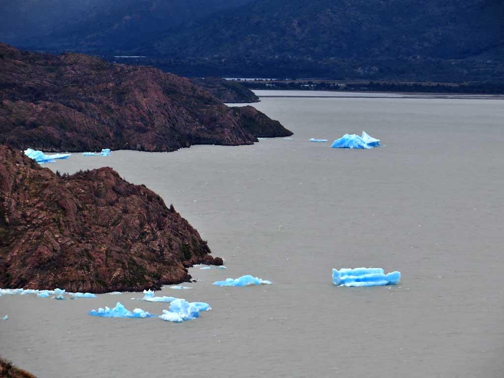 Grey Lake icebergs, Torres Del Paine 1011