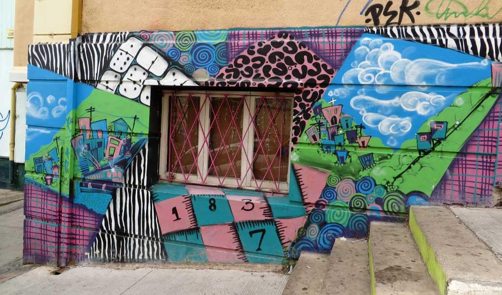 Valparaiso graffiti, Chile 904