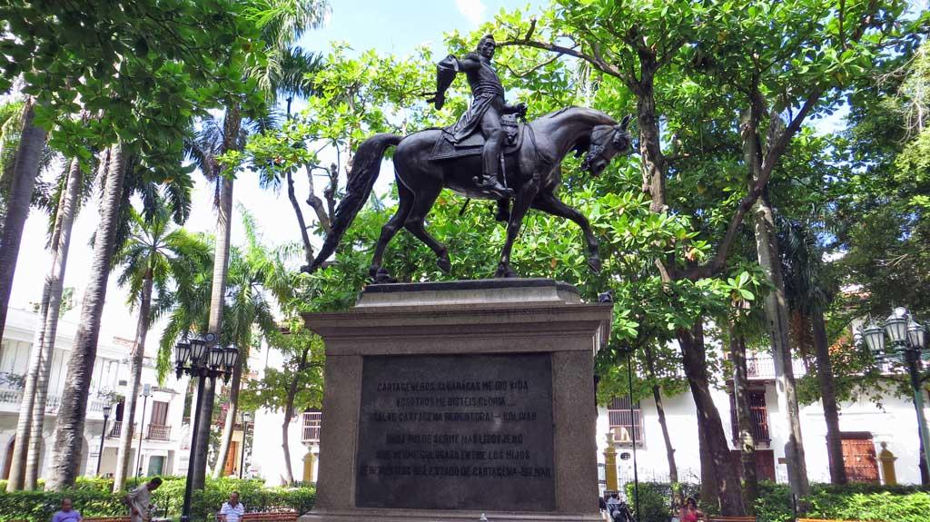 Plaza Bolivar, Old Town, Cartagena 7158