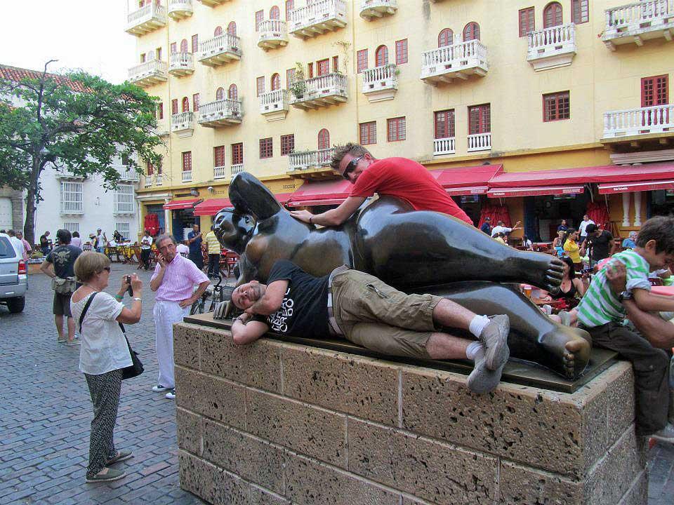Sculpture by Botero in Plaza Santo Domingo 11