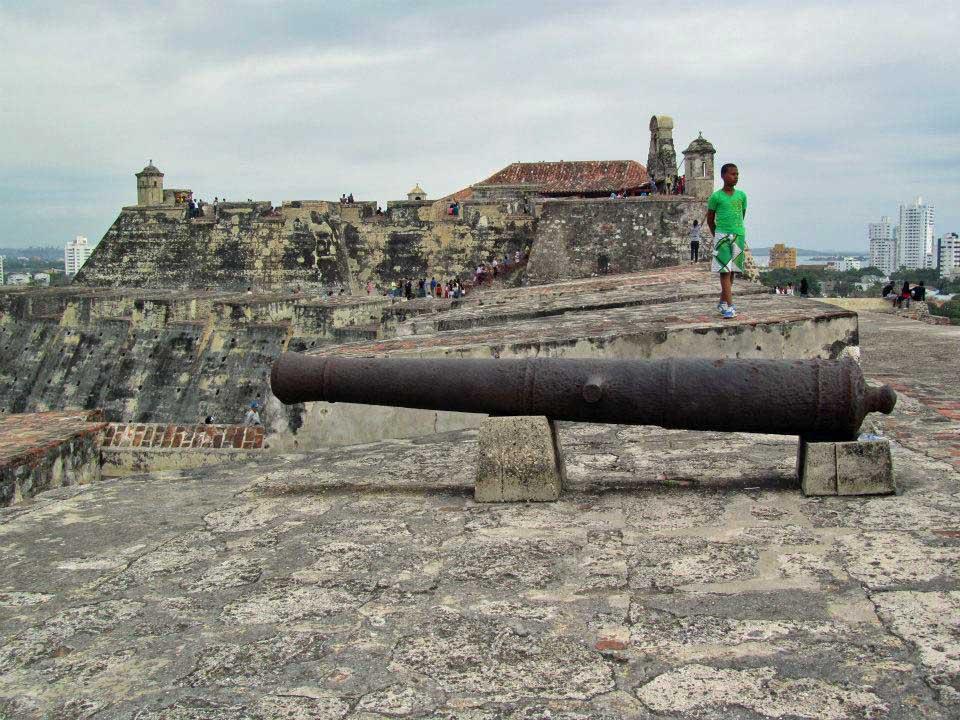 canon, Castillo de San Felipe de Barajas 09