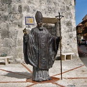 Monument to visit of Pope John Paul II, Cartagena 007.JPG