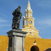 Puerta del Reloj, Walled City, Cartagena 26.jpg