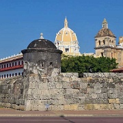Walled city and San Pedro Claver Church, Cartagena 5757967.jpg
