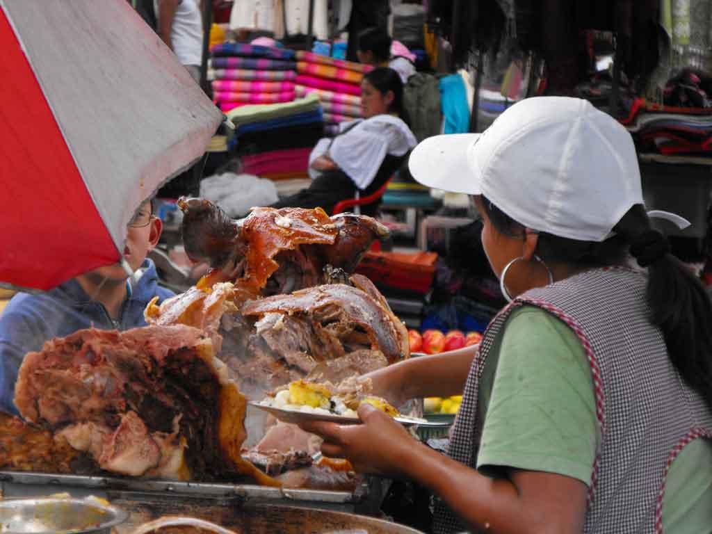 Pork, Quito street vendor  08