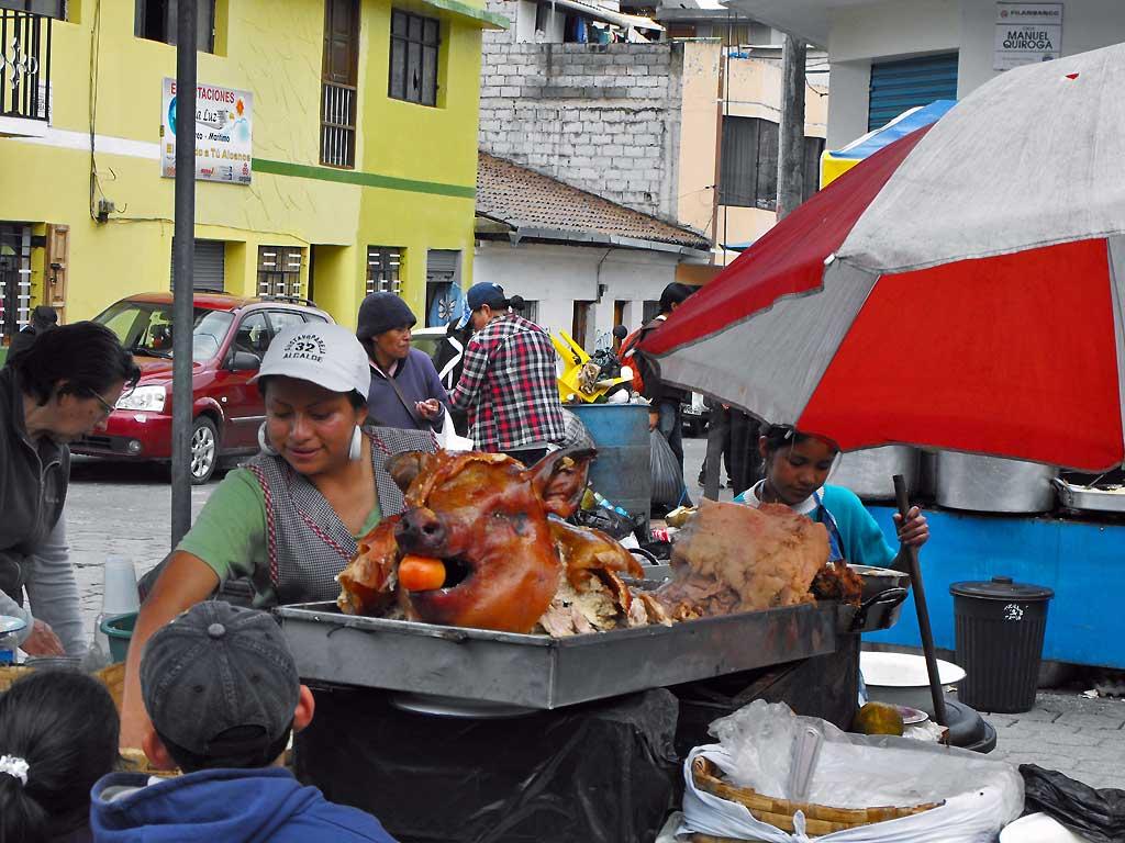 Pork, Quito street vendor 09