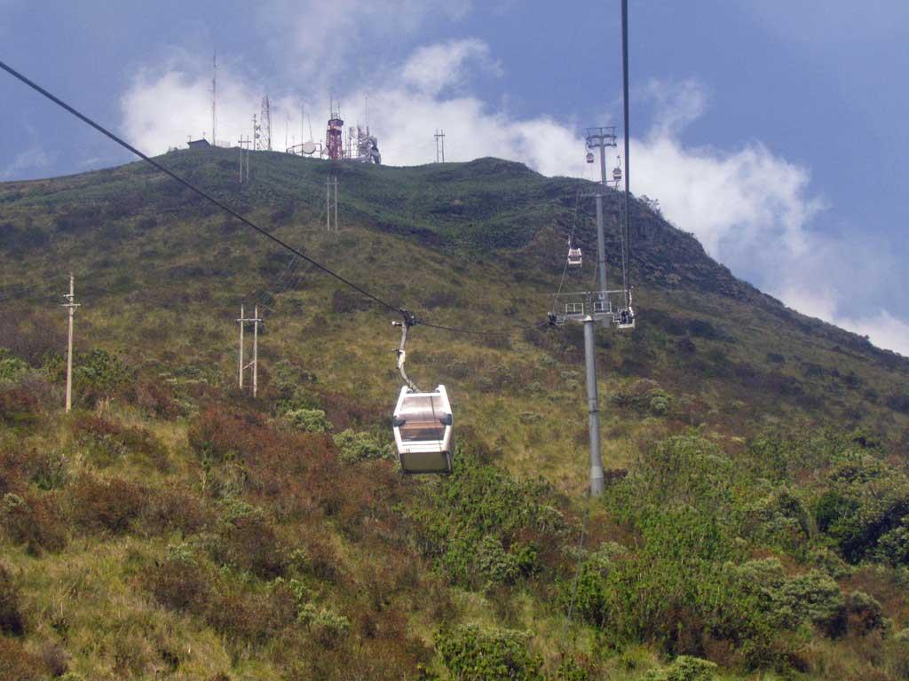 Teleferico gondola views of Quito  4349
