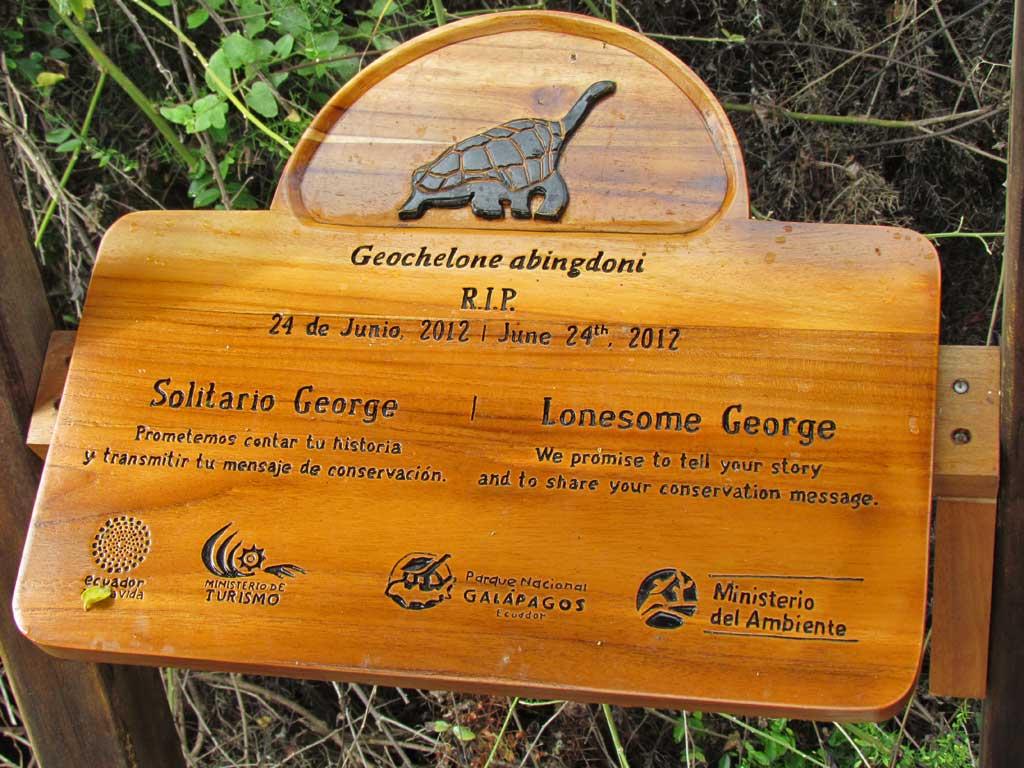 Lonesome George, Darwin Research Station 107