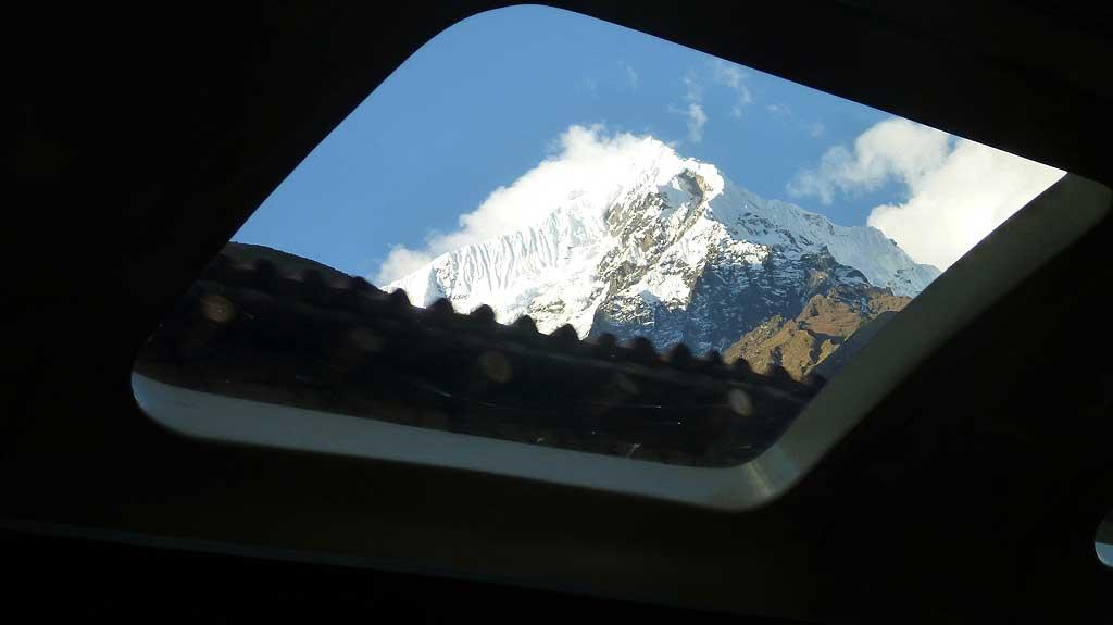 View from the dome car near Aguas Calientes 108