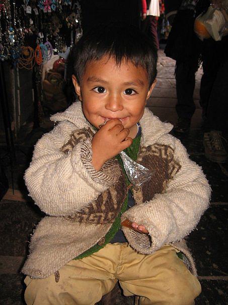 Child, San Pedro Market, Cusco 03
