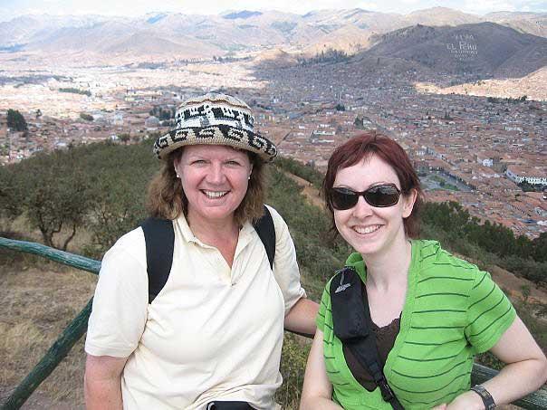 Panoramic view of Cuzco, Tracie 06