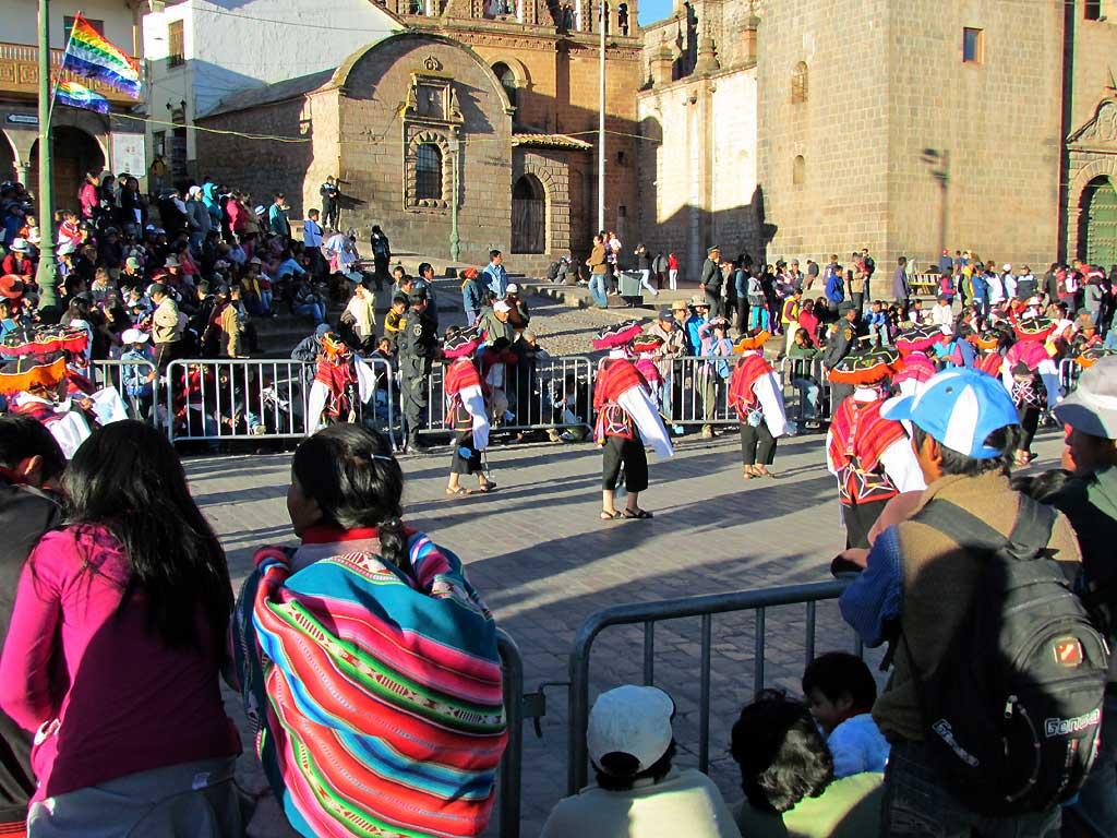 School parade, Plaza de Armas, Cusco 108