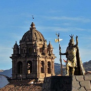 Church of La Merced, Inca statue 107.jpg
