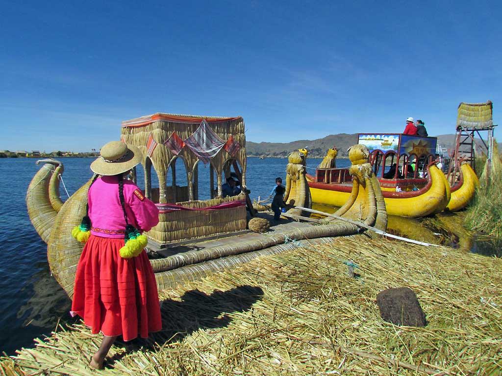 Reed boats, Uros Islands, Lake Titicaca 120